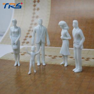2017 new 1:25 7cm high Architectural Scale Model Figure White Figure Passenger