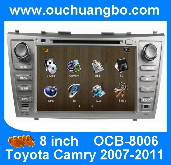 Car multimedia player for Toyota Camry 2007-2011 with car radio bluetooth gps