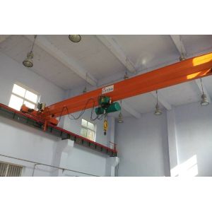 Workshop LDA Type Monorail Single Girder Bridge Crane 5ton 10ton With Hoist
