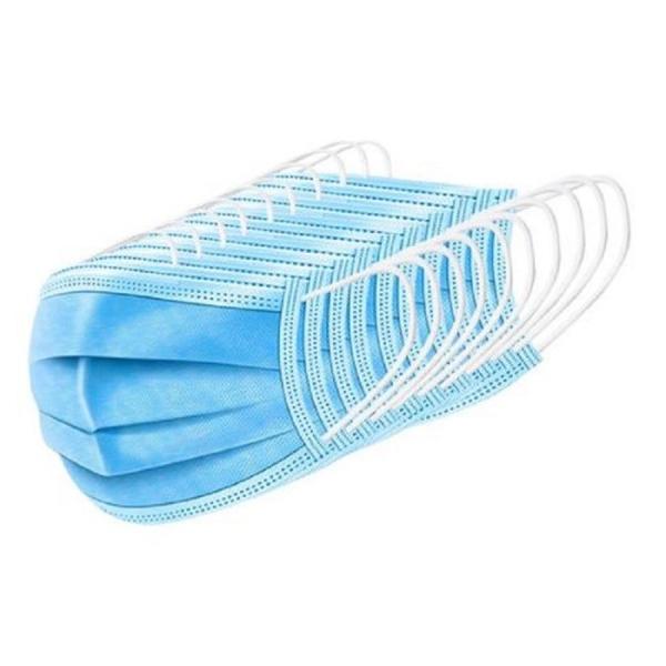 Quality Ffp2 3 Ply Blue Surgical Disposable Mask Melt Blown Daily Care Support wholesale