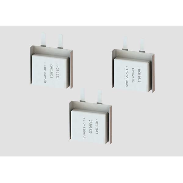 Quality Li-MnO2 Non Rechargeable 550mAh Lithium Pouch Cell wholesale