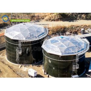 Enhancing Resilience and Safety: Center Enamel's Aluminum Dome Roofs for Cameroon Crude Oil Storage Tanks