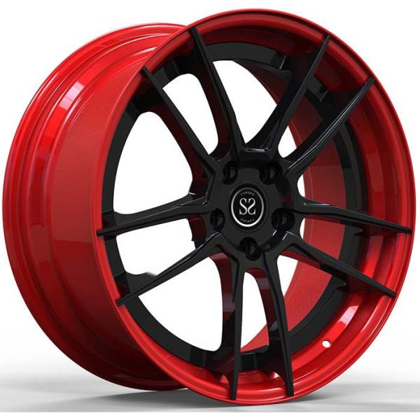 Custom 2Pc Forged Aluminum Alloy Rims 5x112 Gle Coupe 350 21x9.5 And 21x11