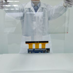 20 Points 43 Inch Holographic Projection Touch Foil Film 3d Transparent Color