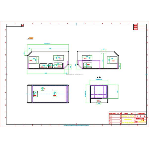 Windows 2x 800 x 1200 mm Camper Shell for FUSO 4x4 Motorhome and Camper Trucks in White