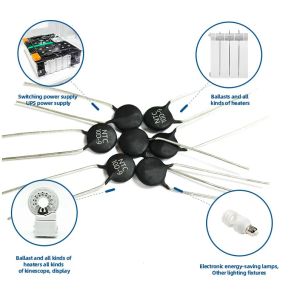 MF72 Series 16D-20 16 Ohm 20mm Power Thermistor For High Power Supply Circuits