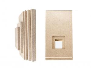China 0.11-0.29W/M.K Refractory Insulation Board With SiO2 Chemical Composition on sale