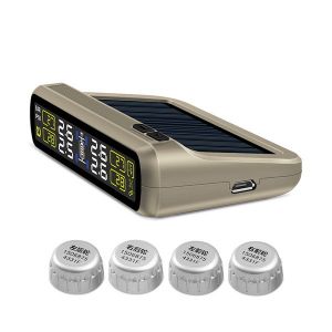 Easy Install Car Solar TPMS Sensor Tyre Pressure Monitoring sensors