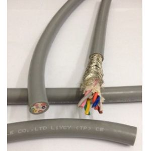 CE cert PVC data cable with tinned copper braid LiYY, LiYCY(TP) in Grey color