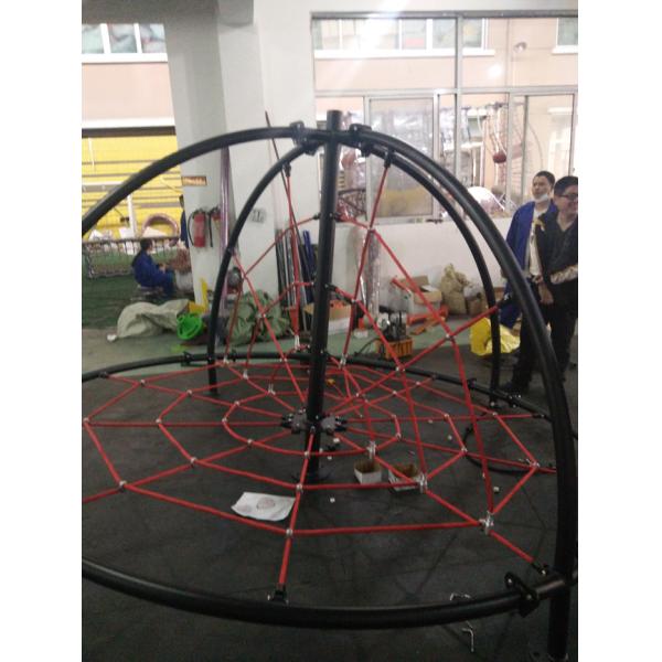 600*350*250cm Rope Play Structures Outdoor Playground Middle Size For Grass Land TQ-TN503