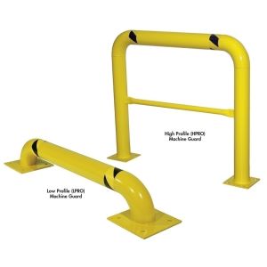High Profile Q235 Rack Guard Material Handling Equipment Fabrication