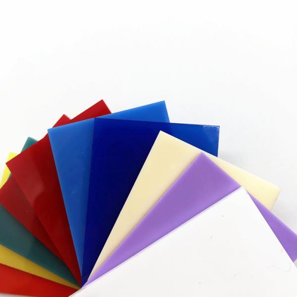 Quality Extruded Frosted Colored Acrylic Sheets 2440x1220mm Impact Resistant Plexiglass wholesale