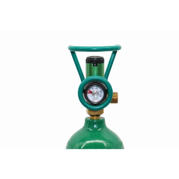 Quality Green Portable Oxygen Regulator PC Integrate Cylinder Valve wholesale