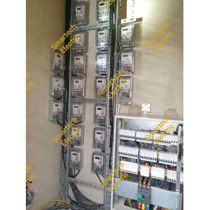 Keyboard-style Smart Prepaid Electricity Meter with RF Reader and Load Control