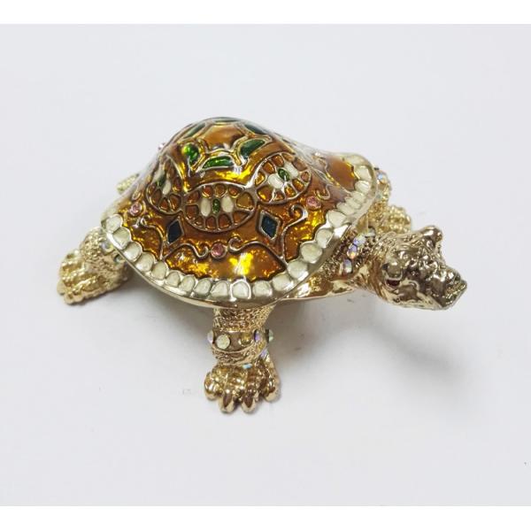 China Manufacturer Turtle Shape Trinket Box Turtle Jewelry Box for Jewelry