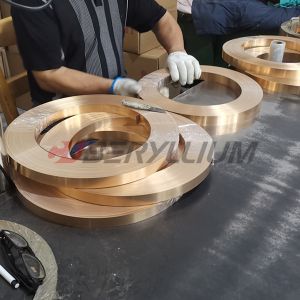 Beryllium Copper Alloy 25 1/2 Hard TD02 C17200 Strip 0.25mm