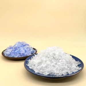 White Color RPET Bottle Flakes 3A Grade 100% Recycled