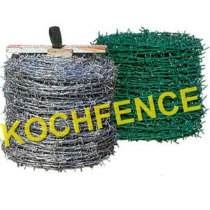 Stainless Steel Barbed Wire Fence Simple Structure Oxidation Resistant