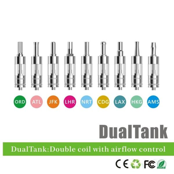 Quality Dualtank clearomizer pyrex glass tube wholesale