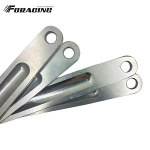 Natural Aluminium Sprint Car 7" Jacobs Ladder Strap with Customizable Design and