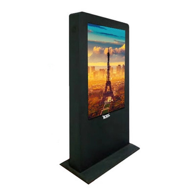 Quality 55 Inch 16.7M 1080p Outside Digital Signage Deutsch LCD Display System IR Remote Control wholesale