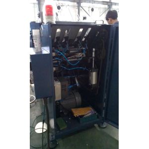 Double Station Auto Paper Plate Forming Machine 9kw 80pcs/Min