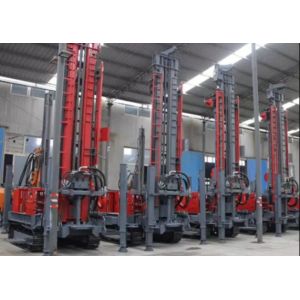 260m Portable Borehole Deep Water Well Drilling Rigs With Hydraulic System