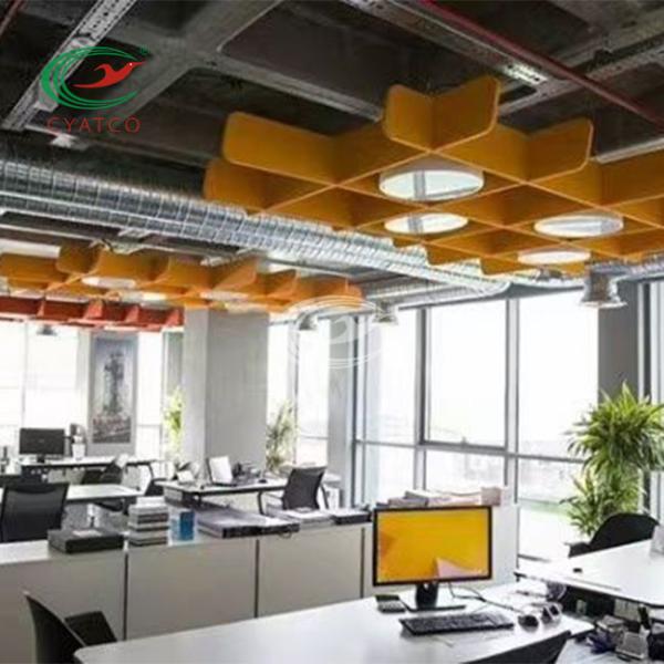 Quality Lightweight Durable Acoustic Ceiling Panels Multipurpose Fireproof wholesale