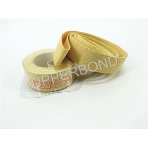 Custom Cigarette Spare Parts Yellow Garniture Tape With Glue