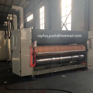 Chain type Flexo Printer Die-cutter with Removable Slotting,Printing+Die