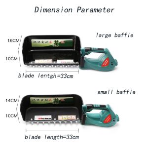 Rechargeable Tea Tree Plucking Machine With Protable Electric Suit