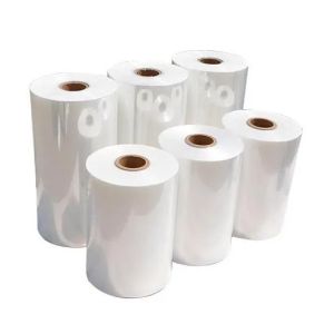 China Single Wound Clear POF Shrink Wrap Film 25 Micron Polyolefin POF Shrink Film on sale