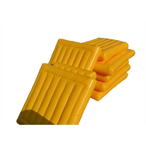 Quality Commercial Yellow Inflatable Base For Water Park Equipment Combination wholesale
