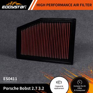 EDDYSTAR High Flow Air Filter for Porsche Bobst 2.7 3.2 with Up to 60,000 Miles