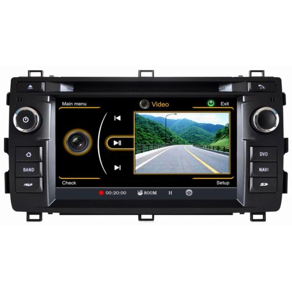 Quality Ouchuangbo S100 dvd radio sat nav Toyota Auris 2013 with A2DP 3D 1080P video player wholesale