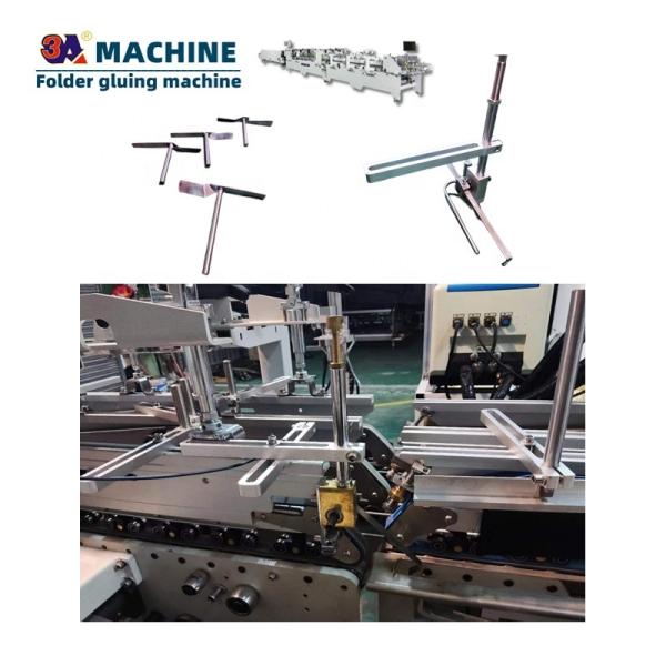 Automatic Box Folding Gluing Machine Accessories for Pasting Machine Box Folder