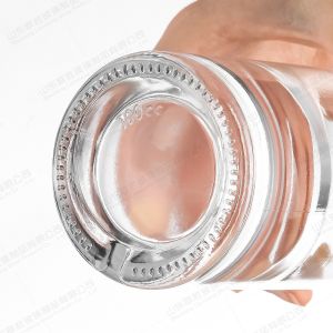 Glass Bottle Transparent Customized Mini 100ml 300ml 400ml for Alcoholic