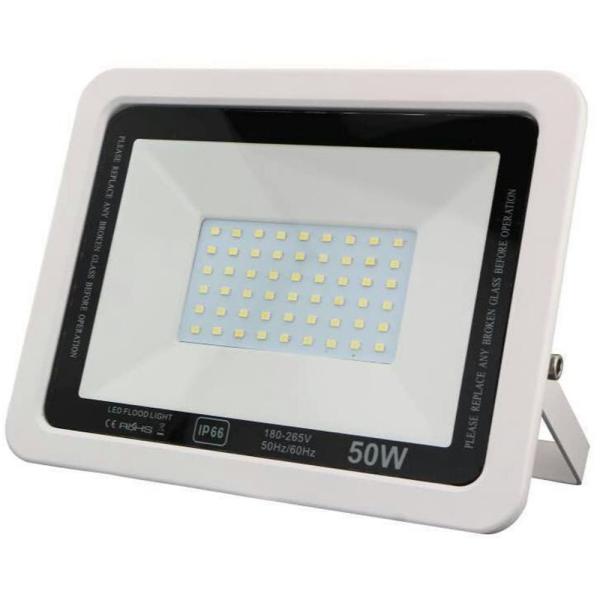 Aluminum Housing Industrial LED Flood Lights High Energy Efficiency For Buildings