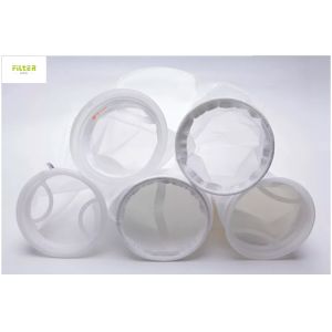 PTFE PP Water Filter Bag 100 Micron With Plastic Ring