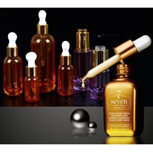 30g 33.5mm Frosted Reusable Empty Glass Lotion Jars With Lids