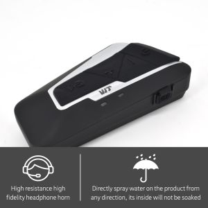 High Resistance High Fidelity Headset Speakers / Motorcycle Bluetooth Helmet