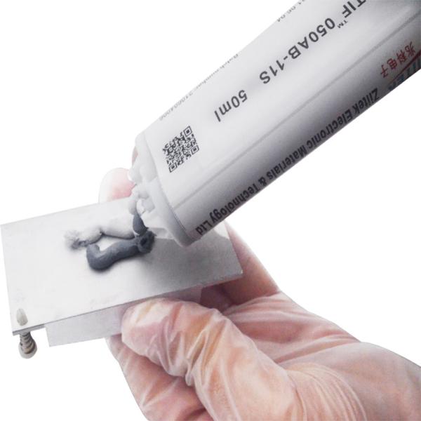 TIF050AB-11S Two Component 5.0W/M-K Silicone Thermal Gel For Aerospace Electronic Equipment