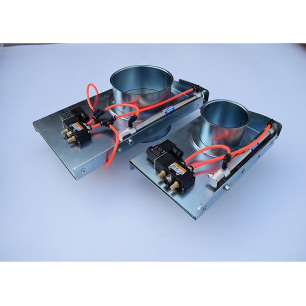 Quality 80-400mm Duct Zone Dampers Pneumatic Shut - Off  Isolation Gate For Duct System wholesale