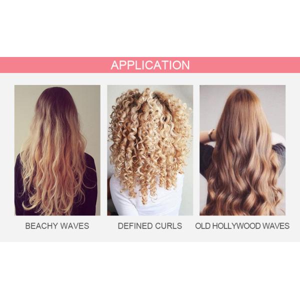 Deep Wave Ceramic Auto Rotating Hair Curler Fast Heating Ptc