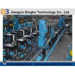 Adjustment Size Cable Ladder Making Machine With CR12 Mould By High Frequency