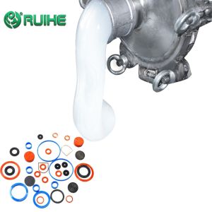 High Tensile Strength Platinum Cure Silicone Rubber Aging Resistance With Low