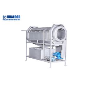 Ginger Carrot Potato Fruit 2000kg/H Vegetable Washing Machine