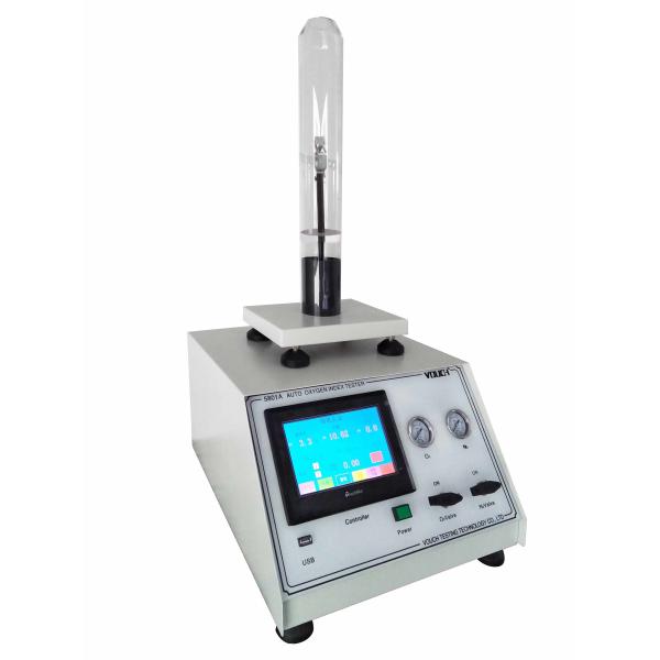 Standard ISO4598-2 Limited Oxygen Index Tester For Fire Resistance Test