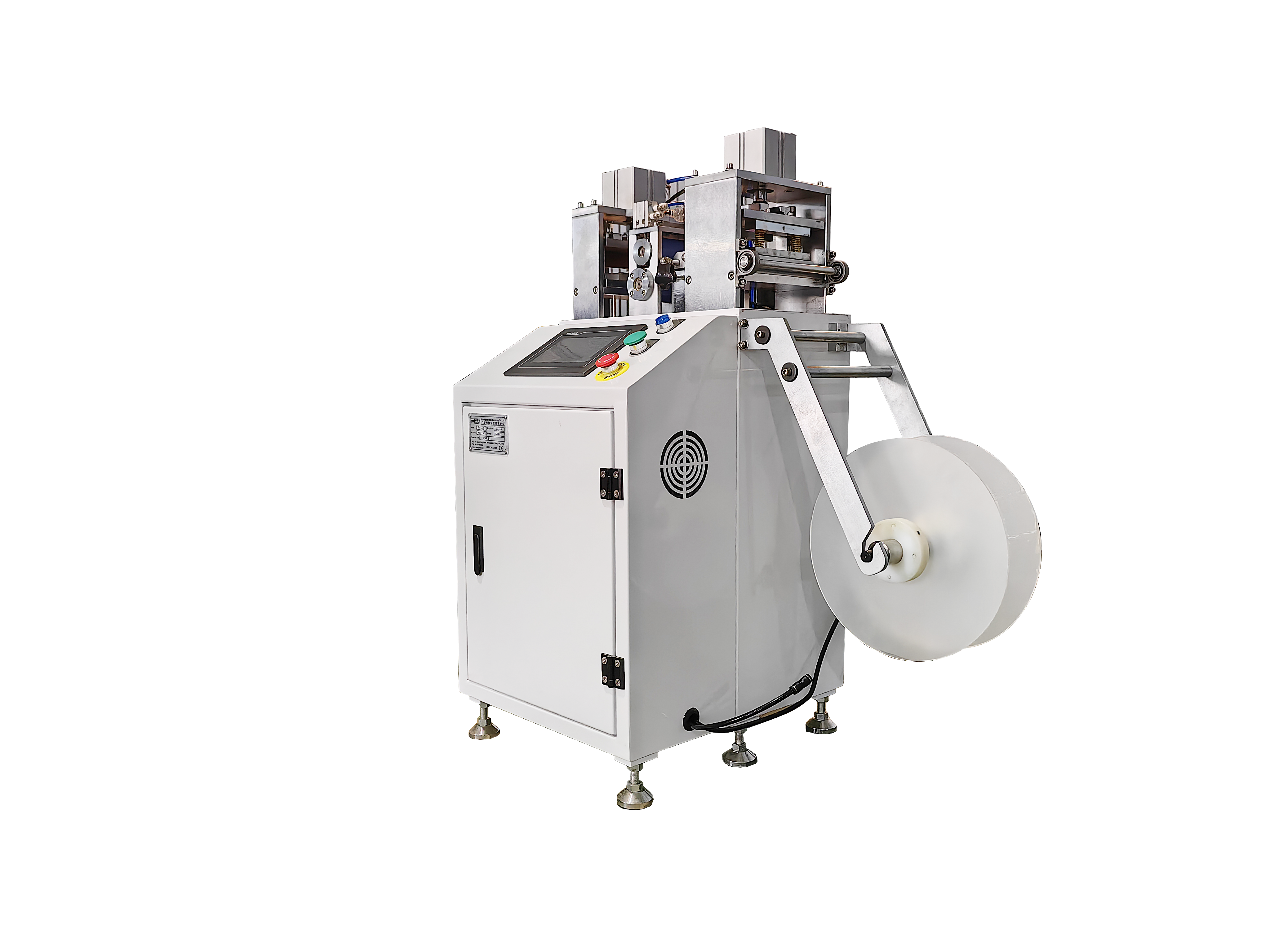 China Automatic Vertical Blind Cutting Machine Slat Blind Cutting Drapes Making Machine Cutting and Punching Full-auto Machine on sale