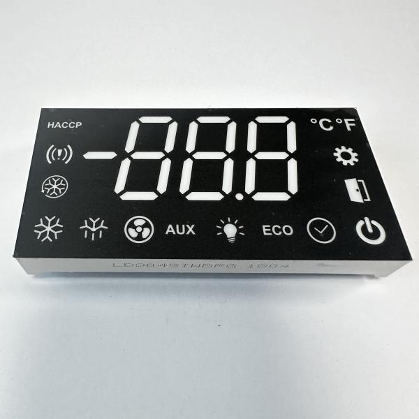 Multicolour 3 Digit Big Size 7 Segment LED Display Common Anode for Cold Room